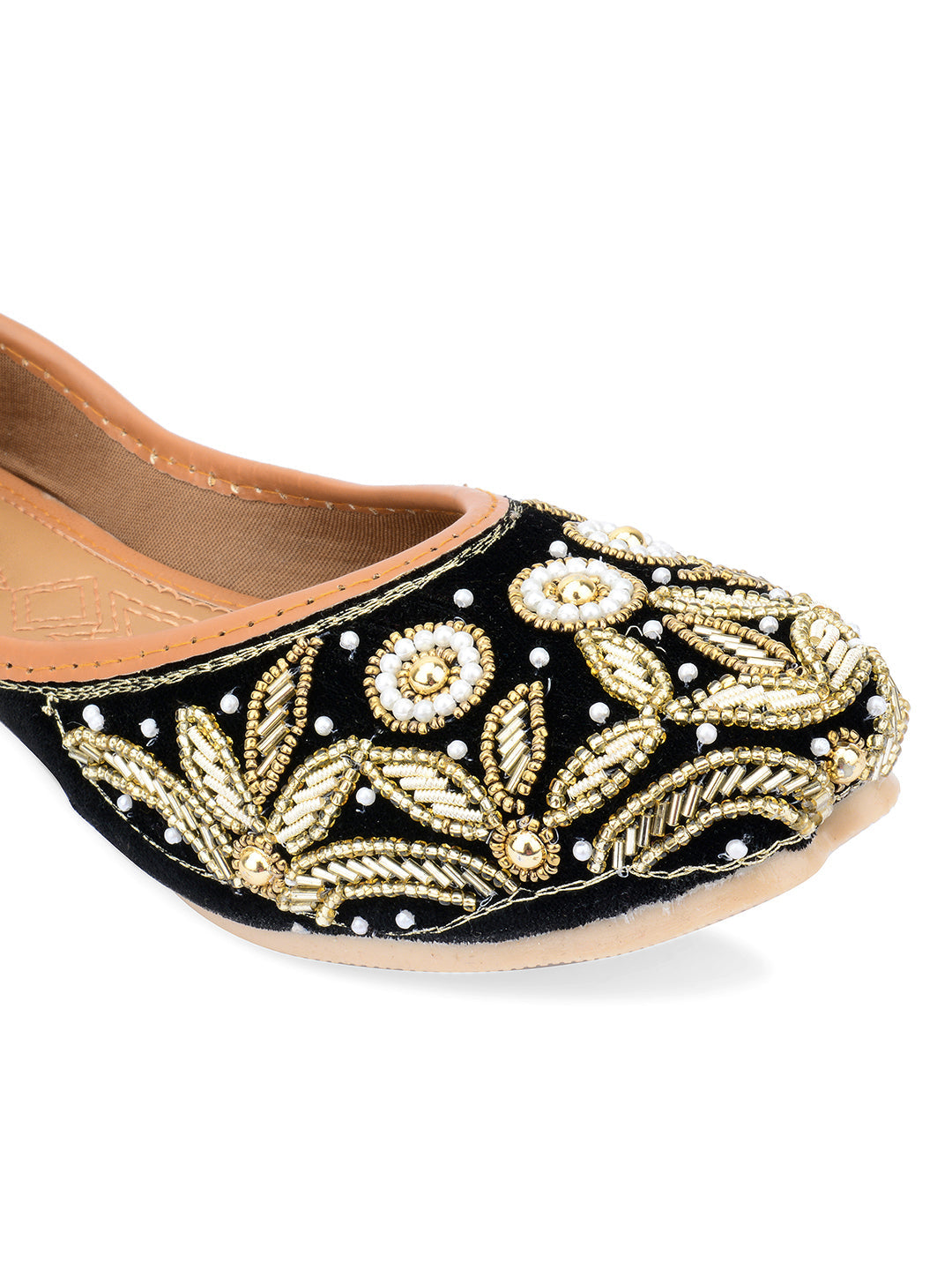 Desi Colour Women Indian Ethnic Footwear-Velvet Wedding-7