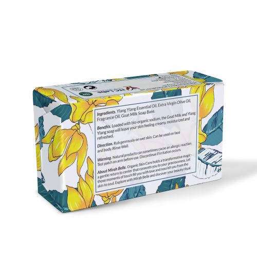 Mirah Belle Goat Milk Ylang Ylang Anti Acne Soap 