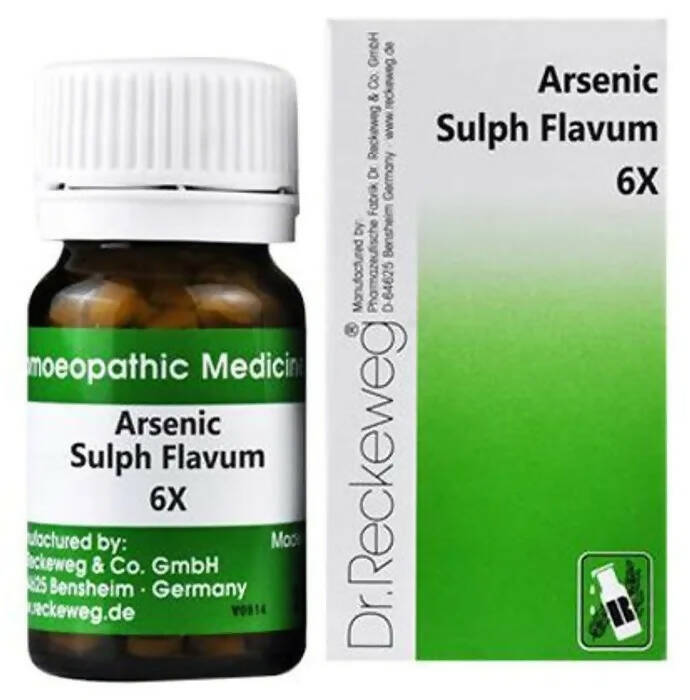 Dr. Reckeweg Arsenic Sulph Flavum Trituration Tablets 