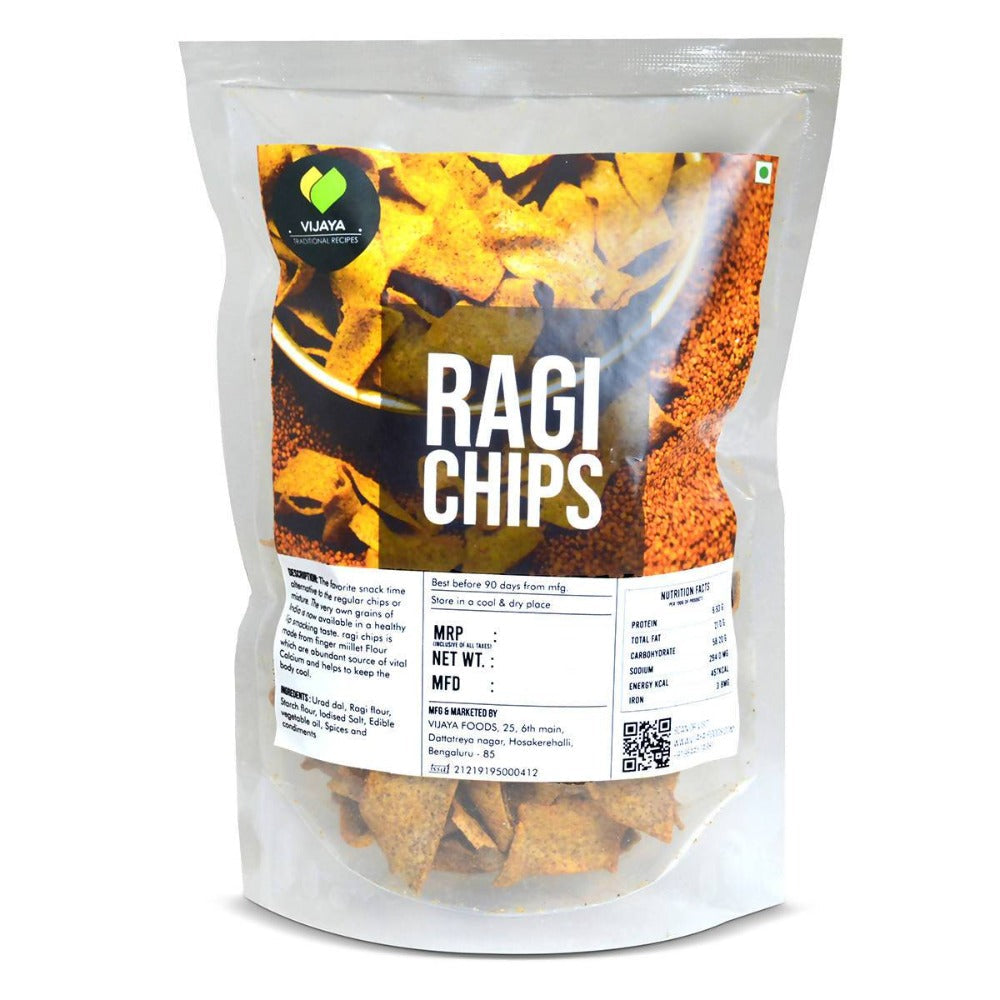 Vijaya Traditional Recipes Ragi Chips - Grab2buy