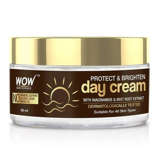 Wow Skin Science Day Cream With Niacinamide & Beetroot Extract 