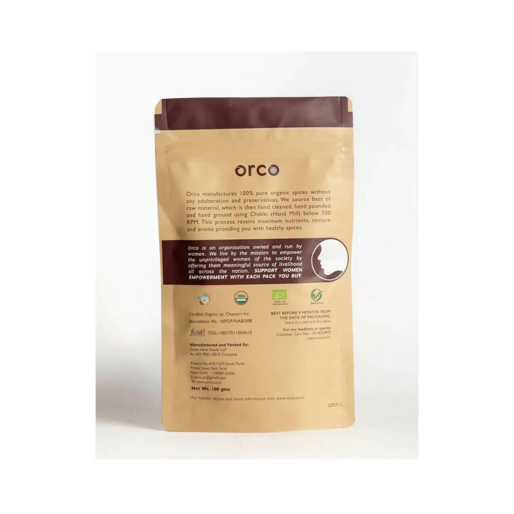 Orco Organic Black Pepper Whole - Grab2buy
