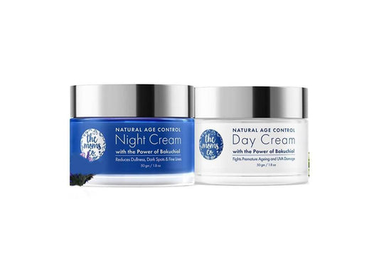 The Moms Co Natural Age Control Day And Night Care Combo - Grab2buy