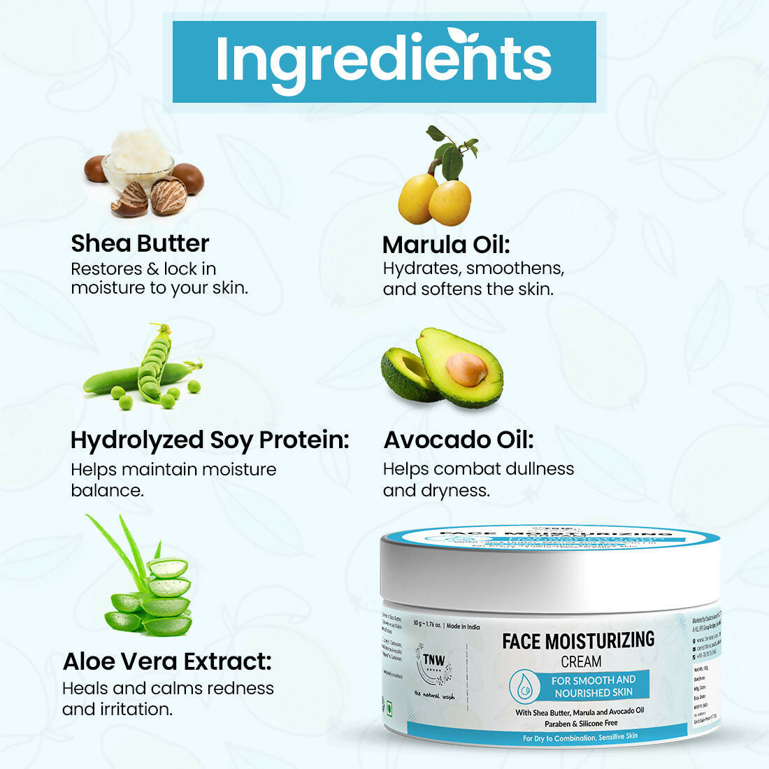 The Natural Wash Face Moisturizing Cream  Grab2Buy The Natural Wash Grab2Buy