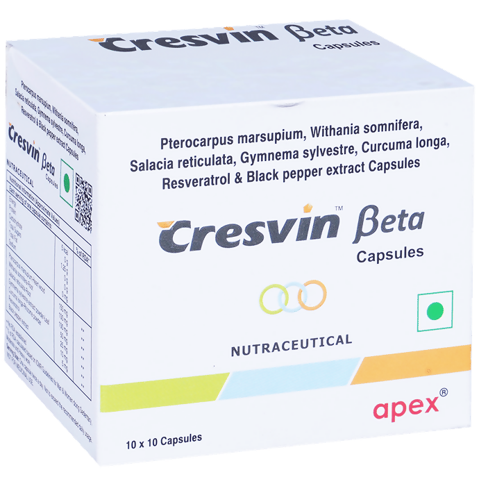 Apex Cresvin Beta Capsules 