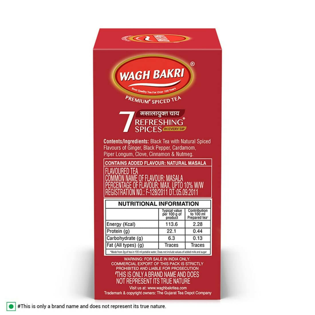 Wagh Bakri 7 Refreshing Spices Tea - Grab2buy