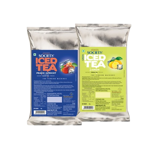Society Peach Apricot&Lemon Green Tea Iced Tea Combo 