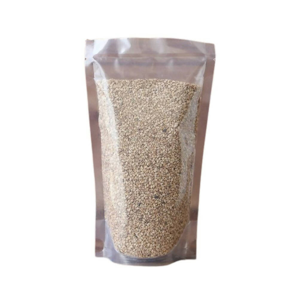 Satjeevan Organic White Sesame Seeds - Grab2buy