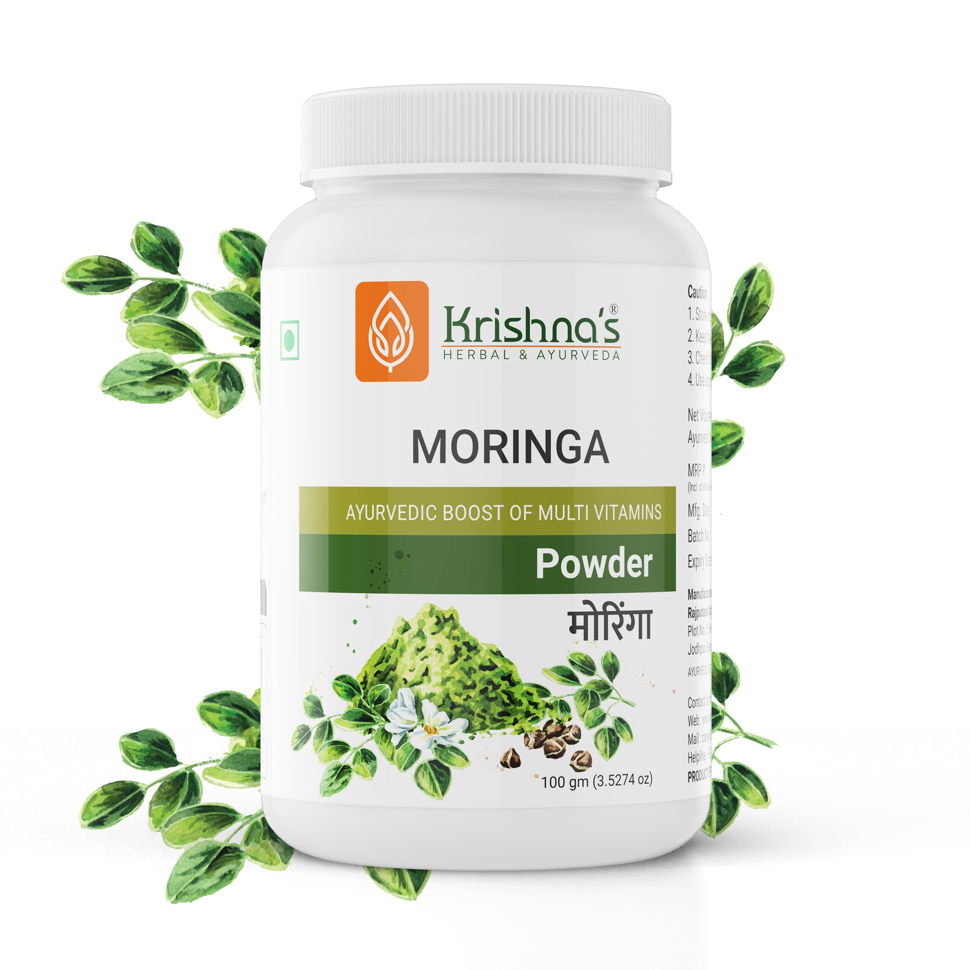 Krishna'S Herbal & Ayurveda Moringa Powder 