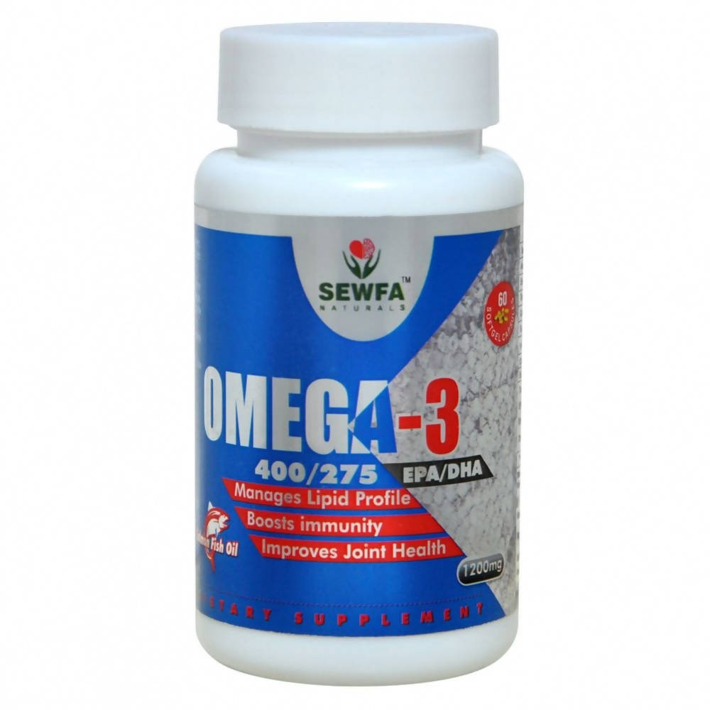 Sewfa Naturals 1200mg Omega - 3 Capsules - Grab2buy