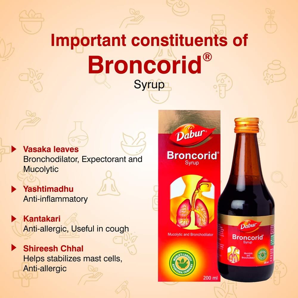 Dabur Broncorid - 200 ml 