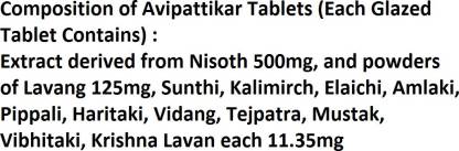 Dabur Avipattikar Tablets 60 (Pack of 2)  Grab2Buy Dabur Grab2Buy