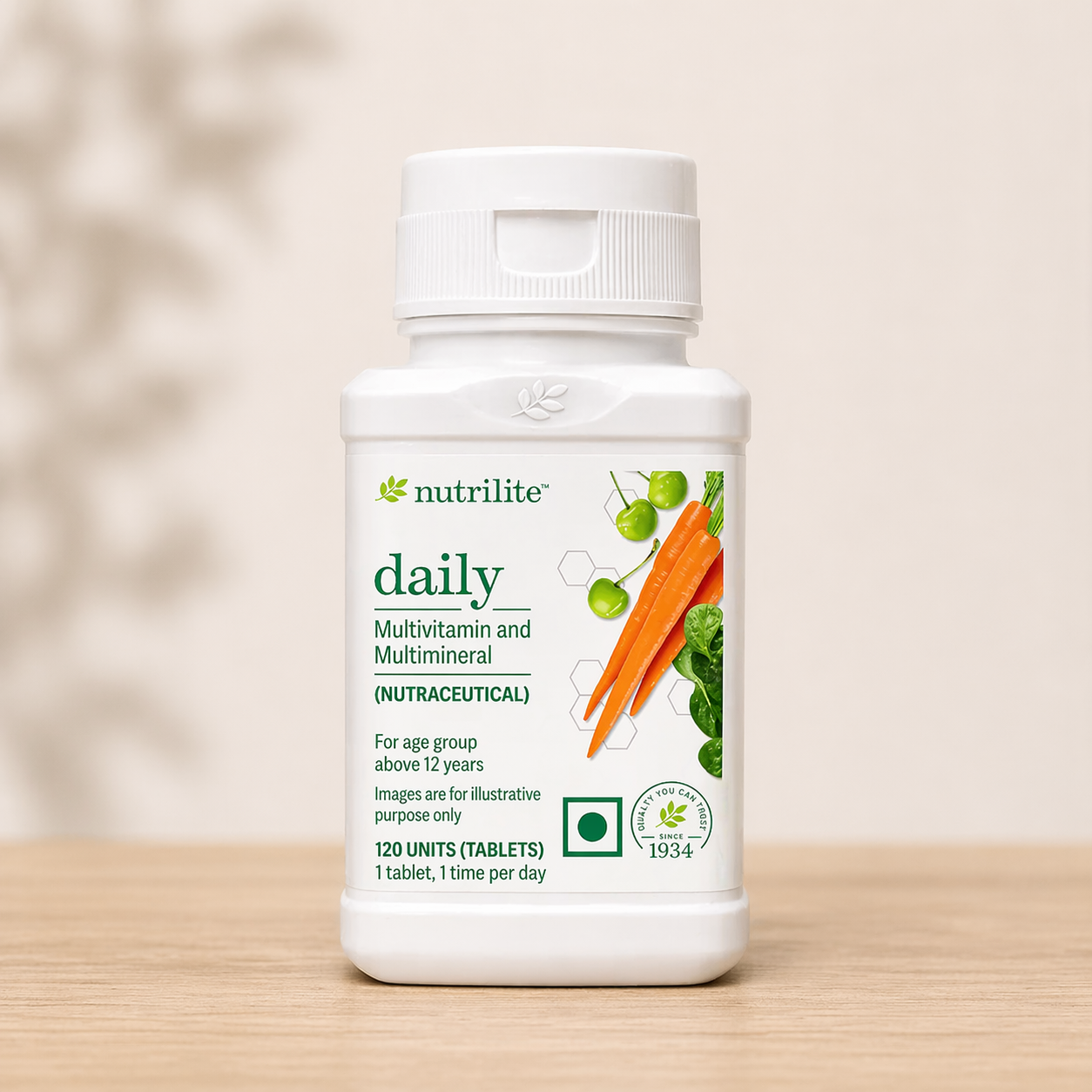 Nutrilite Daily Multivitamin & Multimineral Tablets – Complete Daily Wellness Support 