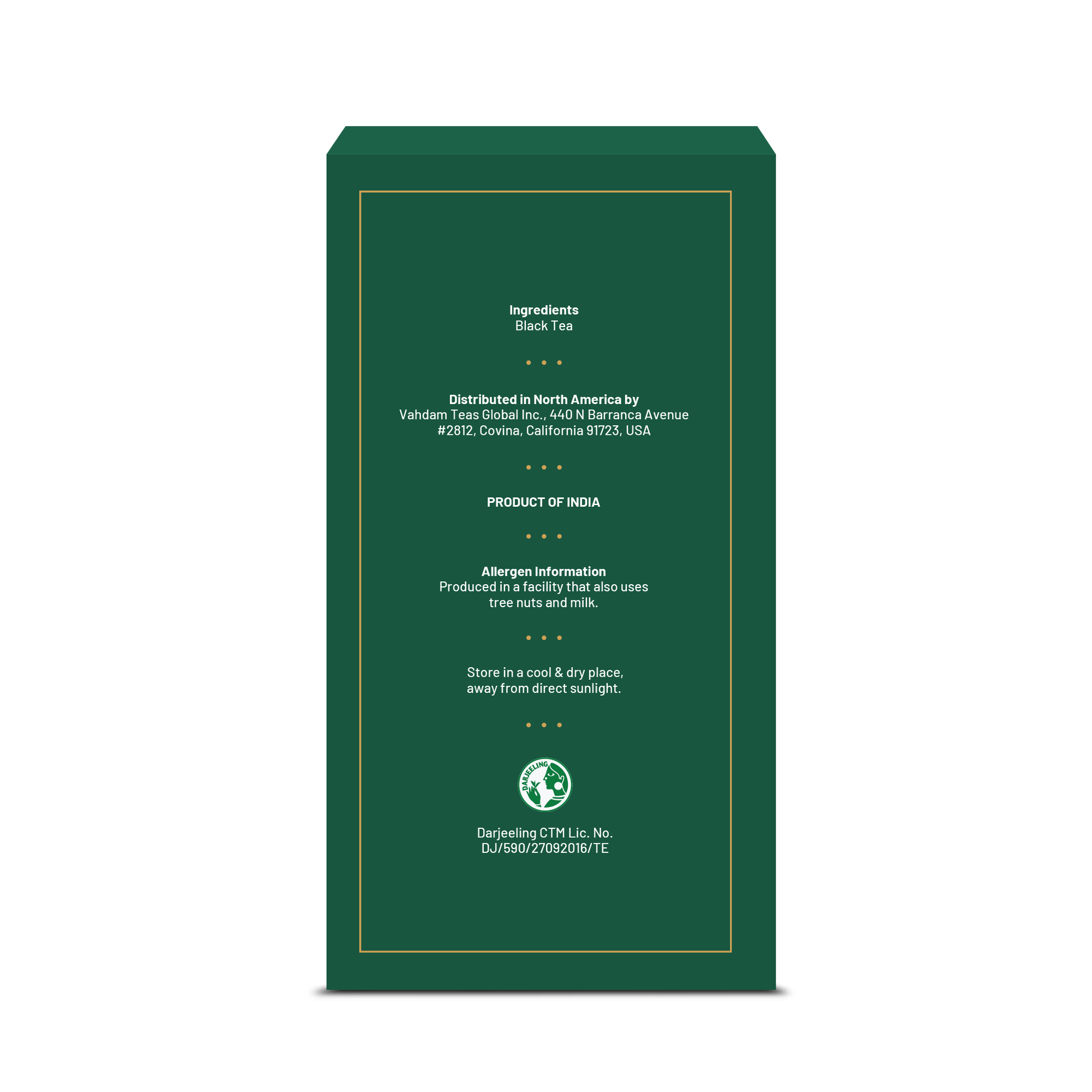Darjeeling Premium First Flush Black Tea, 12 oz 