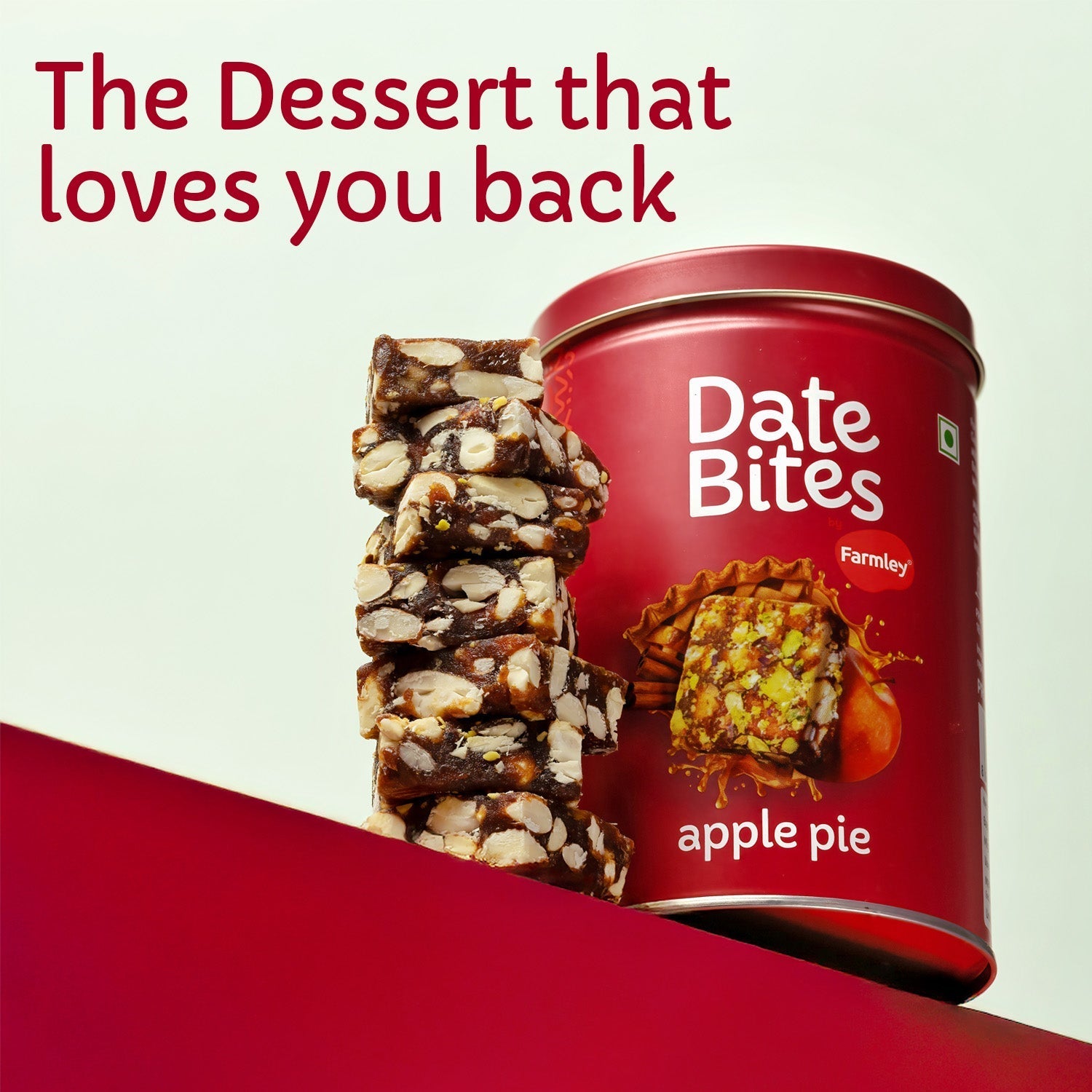 Farmley Date Bites Apple Pie- No Added Sugar