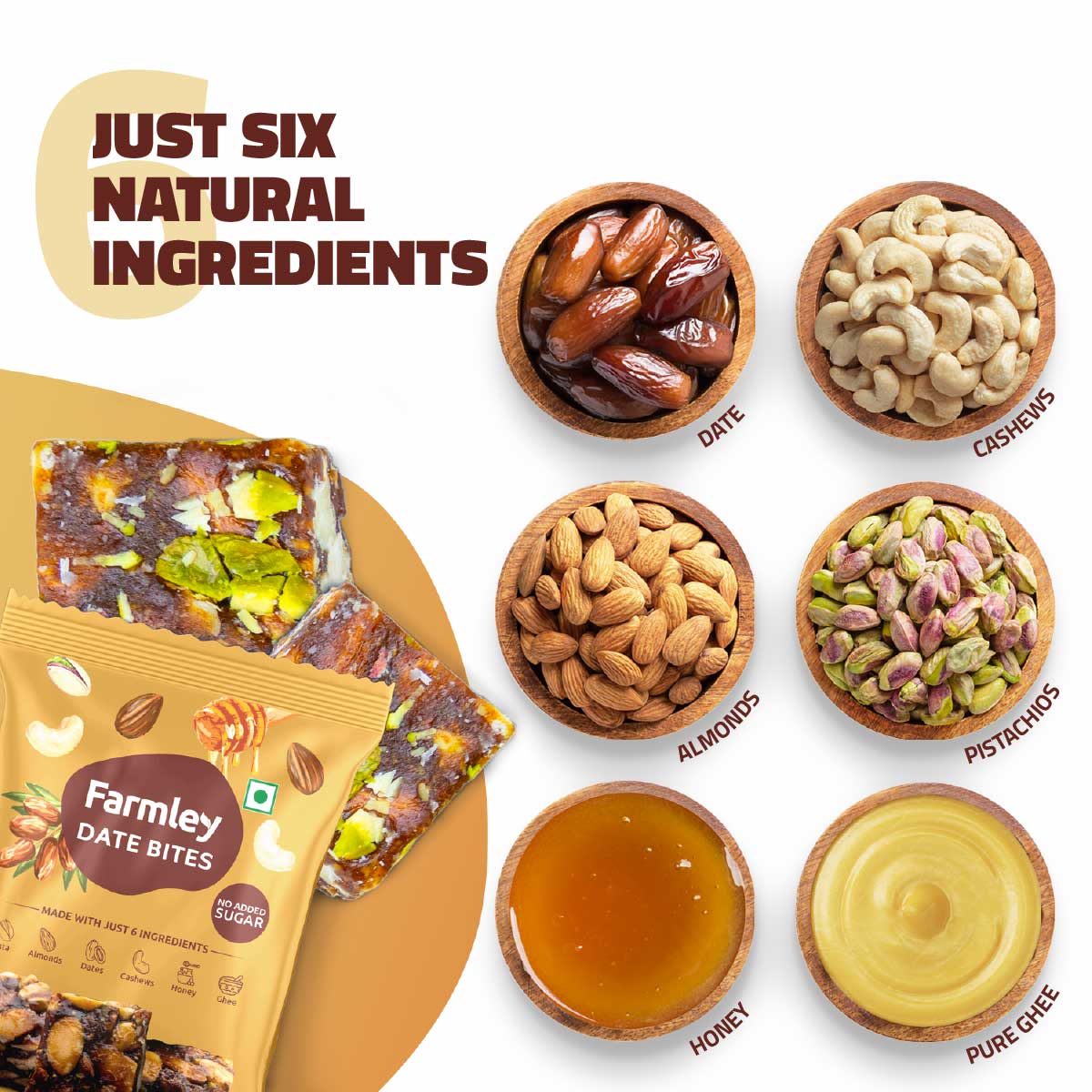 Farmley Panchmeva (405g) + Date Bites (200g)