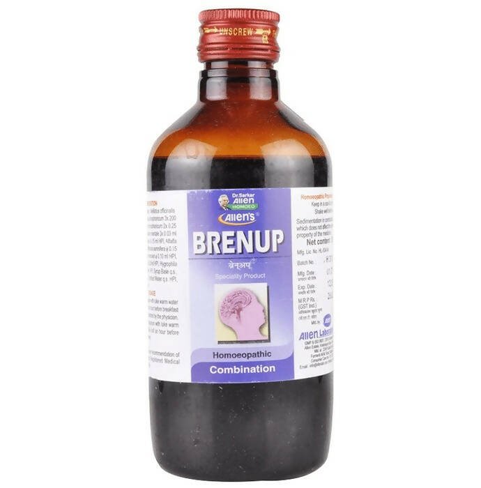 Allen's Homeopathy BrenUp Syrup - Limited Time Offer Genie India