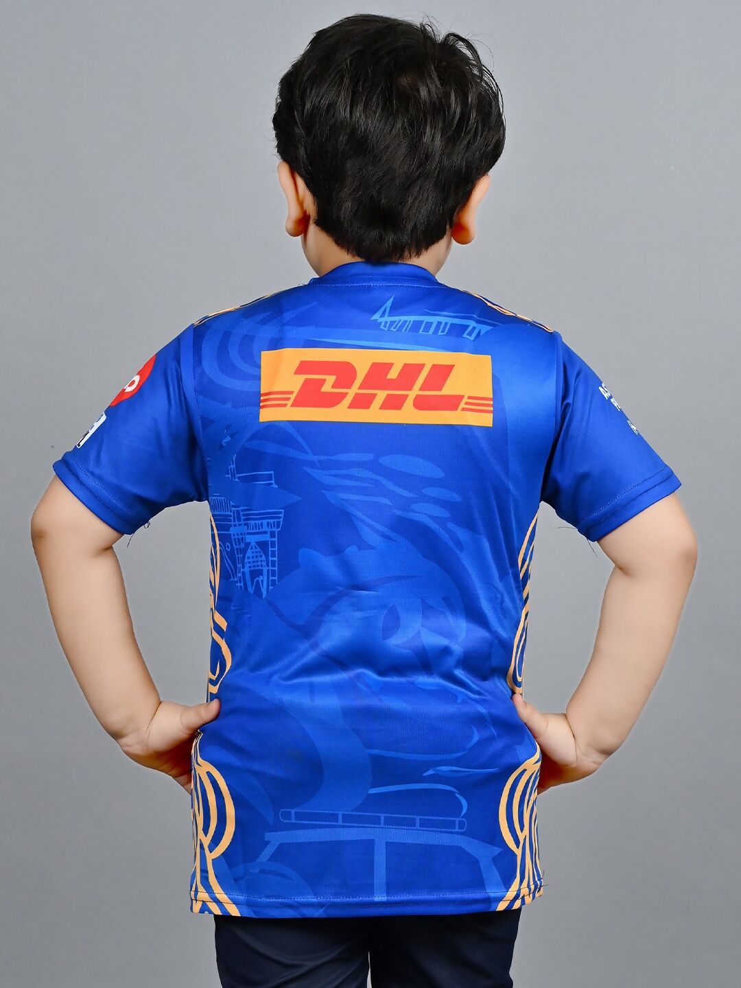 Baesd Kids MI Ipl, T20 Cricket Jersey T-shirt 