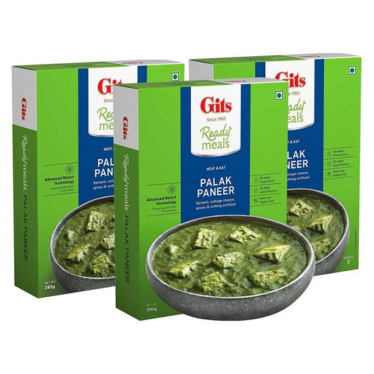 Gits Ready Meals Heat & Eat Palak Paneer - Grab2buy