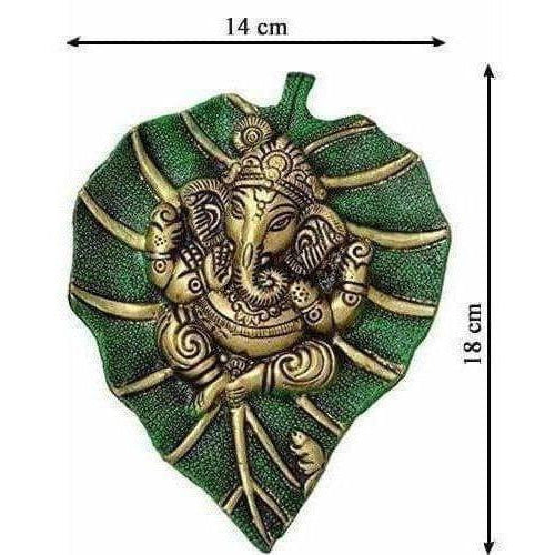Designer Patta Ganesha Wall Hanging Showpiece - Grab2buy
