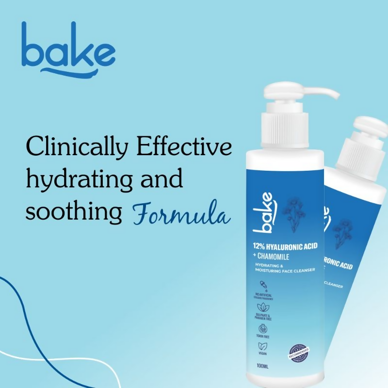 Bake 12% Hyaluronic Acid Face Cleanser  Grab2Buy Bake Grab2Buy