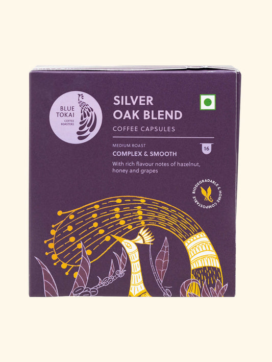 Blue Tokai Silver Oak Blend Coffee Capsules - Grab2buy