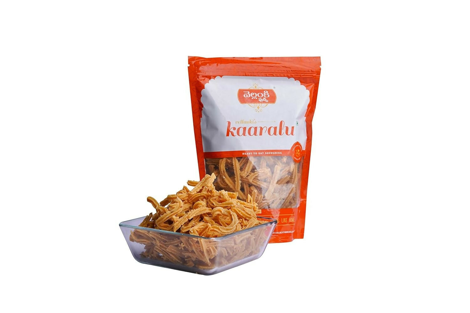 Vellanki Foods Andhra Snacks Combo - Muruku (500 gm), Chegodi (500 gm) - Grab2buy