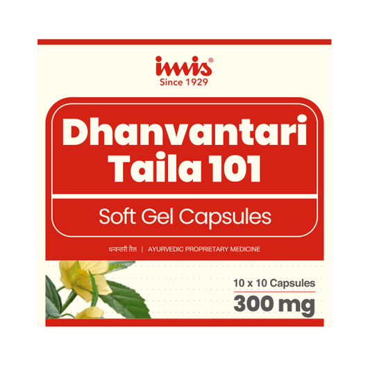 IMIS Ayurveda Dhanvantari Taila 101 Capsules 