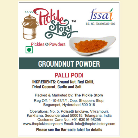 The Pickle Story Groundnut Powder 
