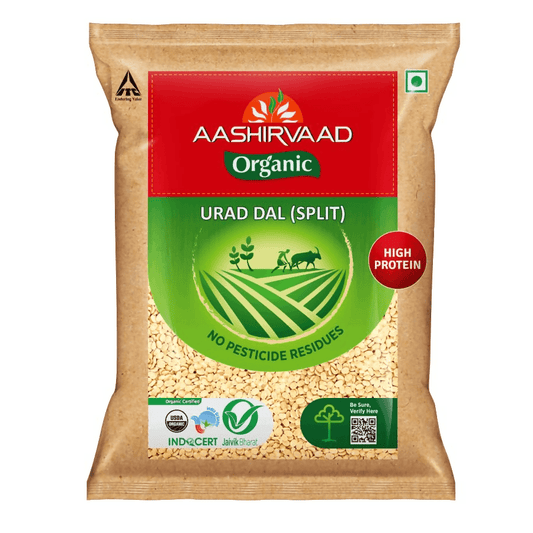 Aashirvaad Organic Urad Dal (Split) - Grab2buy