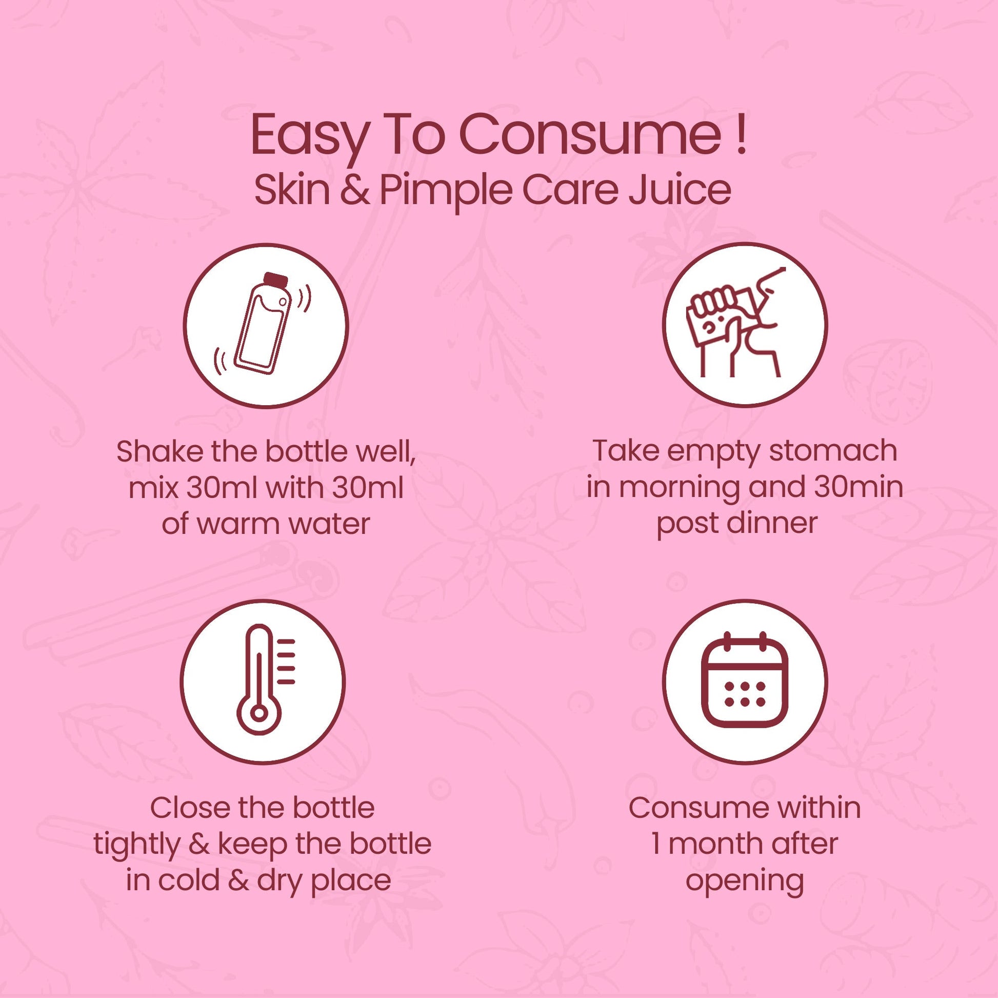 Krishna'S Herbal & Ayurveda Skin & Pimple Care Juice 