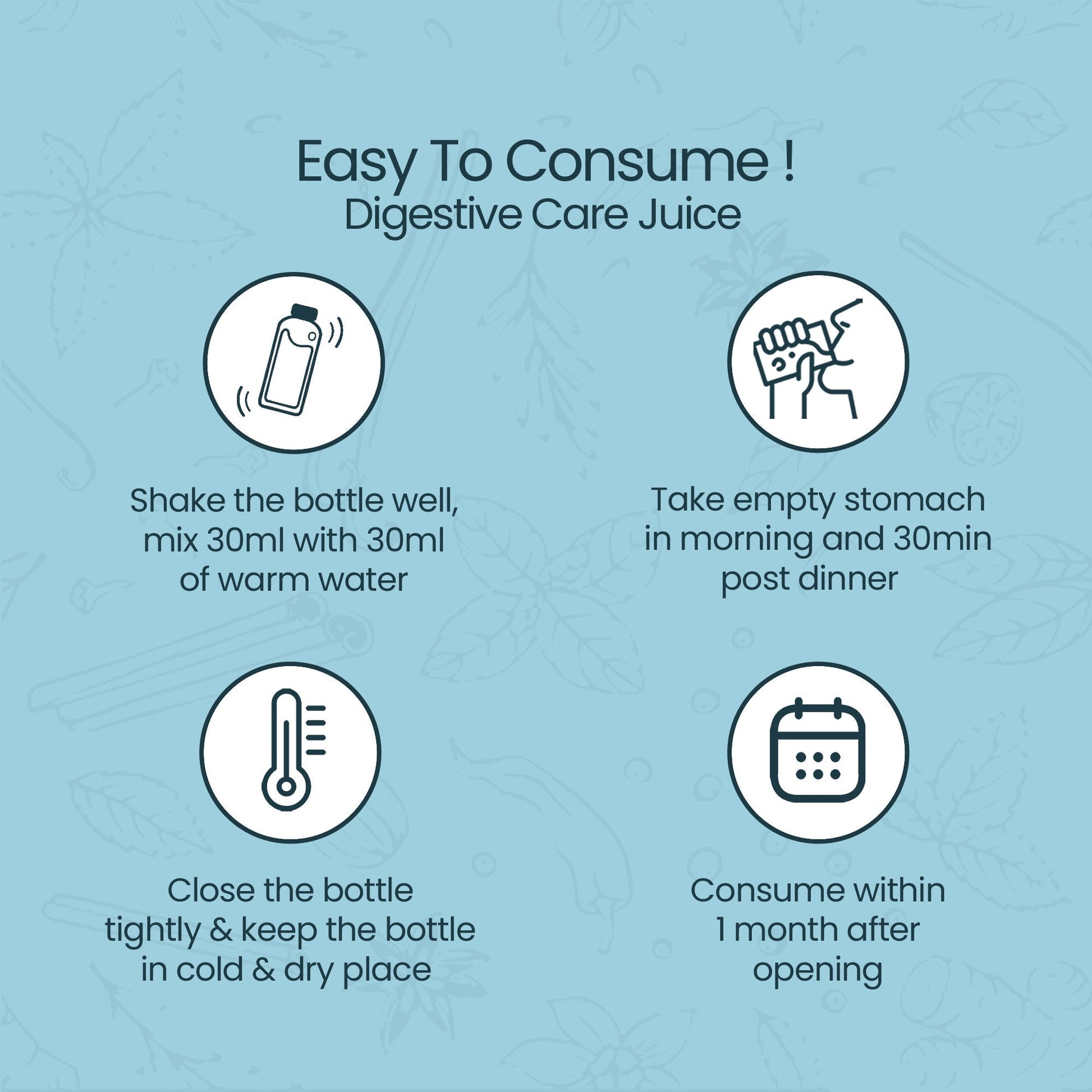 Krishna'S Herbal & Ayurveda Digestive Care Juice 