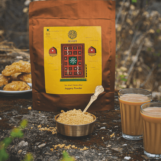 Asavi Natural Jaggery Powder - Grab2buy