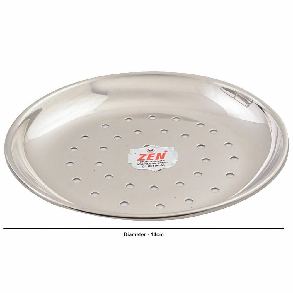 Jain Stainless Steel Small Idiappam Stand - 4 Plates 