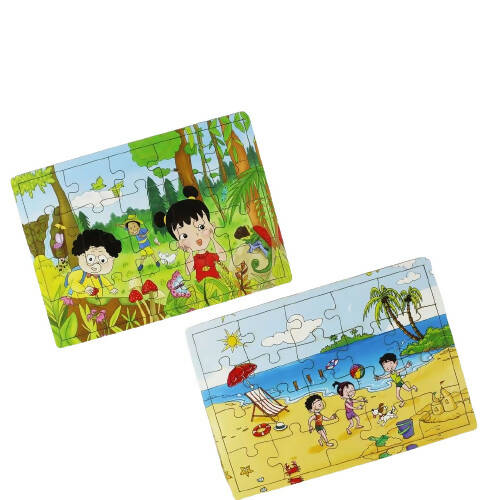 Matoyi Jigsaw Puzzles Combo – Beach And Nature - Grab2buy