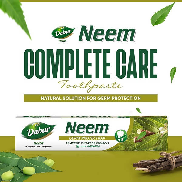 Dabur Herb'l Neem Germ Protection Complete Care Toothpaste 