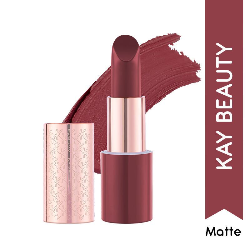 Kay Beauty By Katrina Kaif Matte Drama Long Stay Lipstick - Wrap Up 