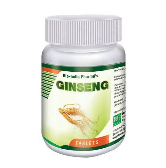 Bio India Homeopathy Ginseng Tablets 