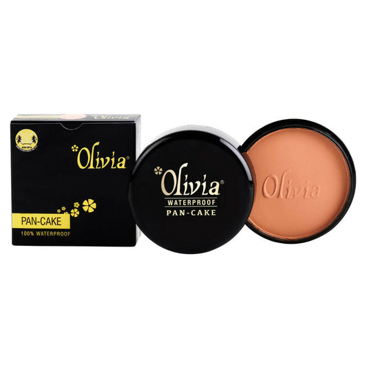 Olivia Waterproof Pan-Cake Foundation - Fresh Peach - Grab2buy