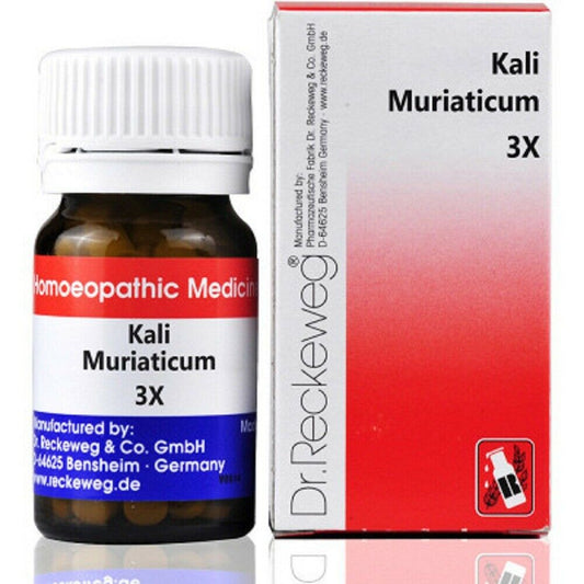 Dr. Reckeweg Kali Muriaticum (20gm) Tablets for eczema heartburn acidity 