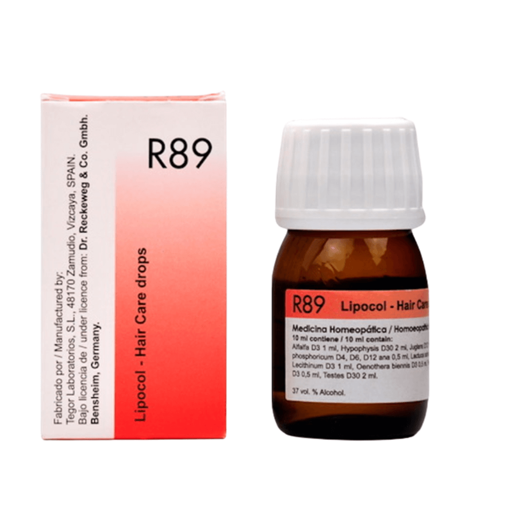 Dr. Reckeweg Lipocol R89 Hair Care Drops 