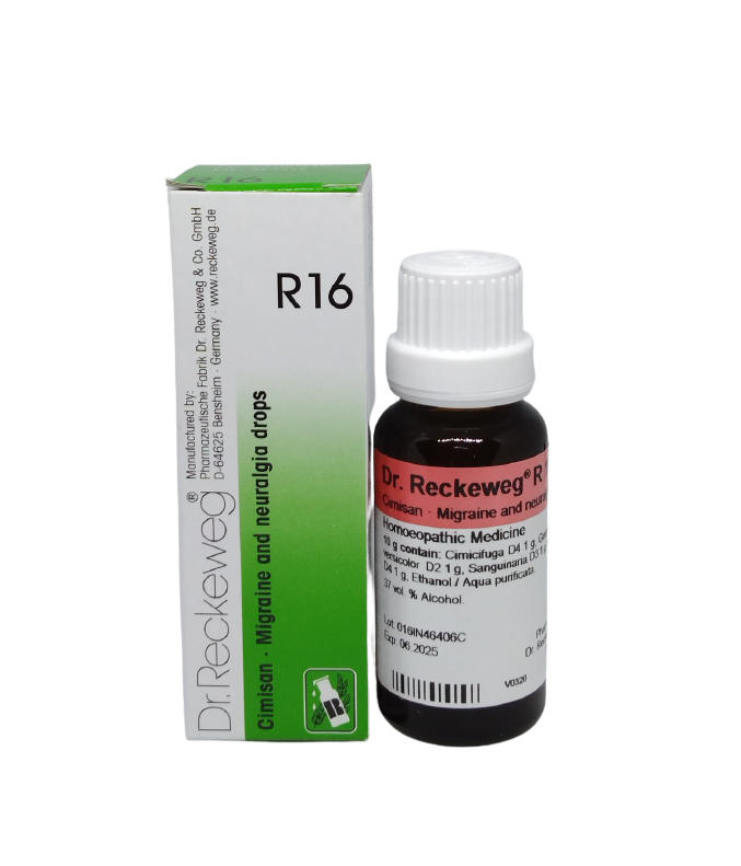 Dr. Reckeweg R16 Migraine And Neuralgia Drops | Grab2Buy