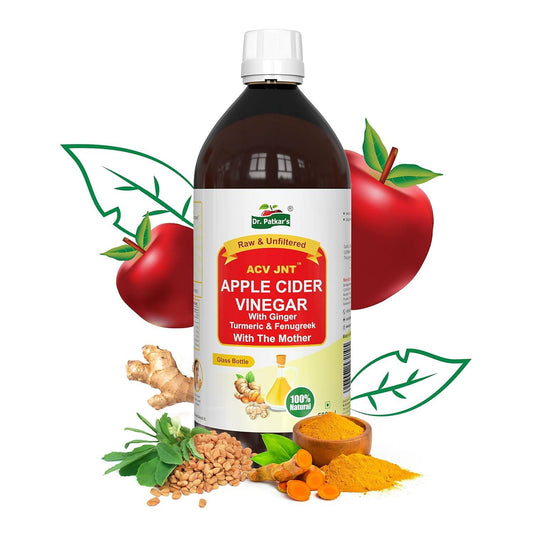 Dr. Patkar's - Apple Cider Vinegar with Ginger, Turmeric & Fenugreek 