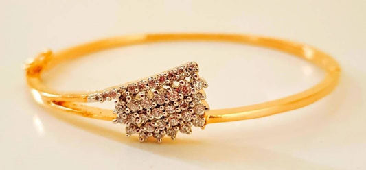 White Stone AD Bracelet Size 2.4 