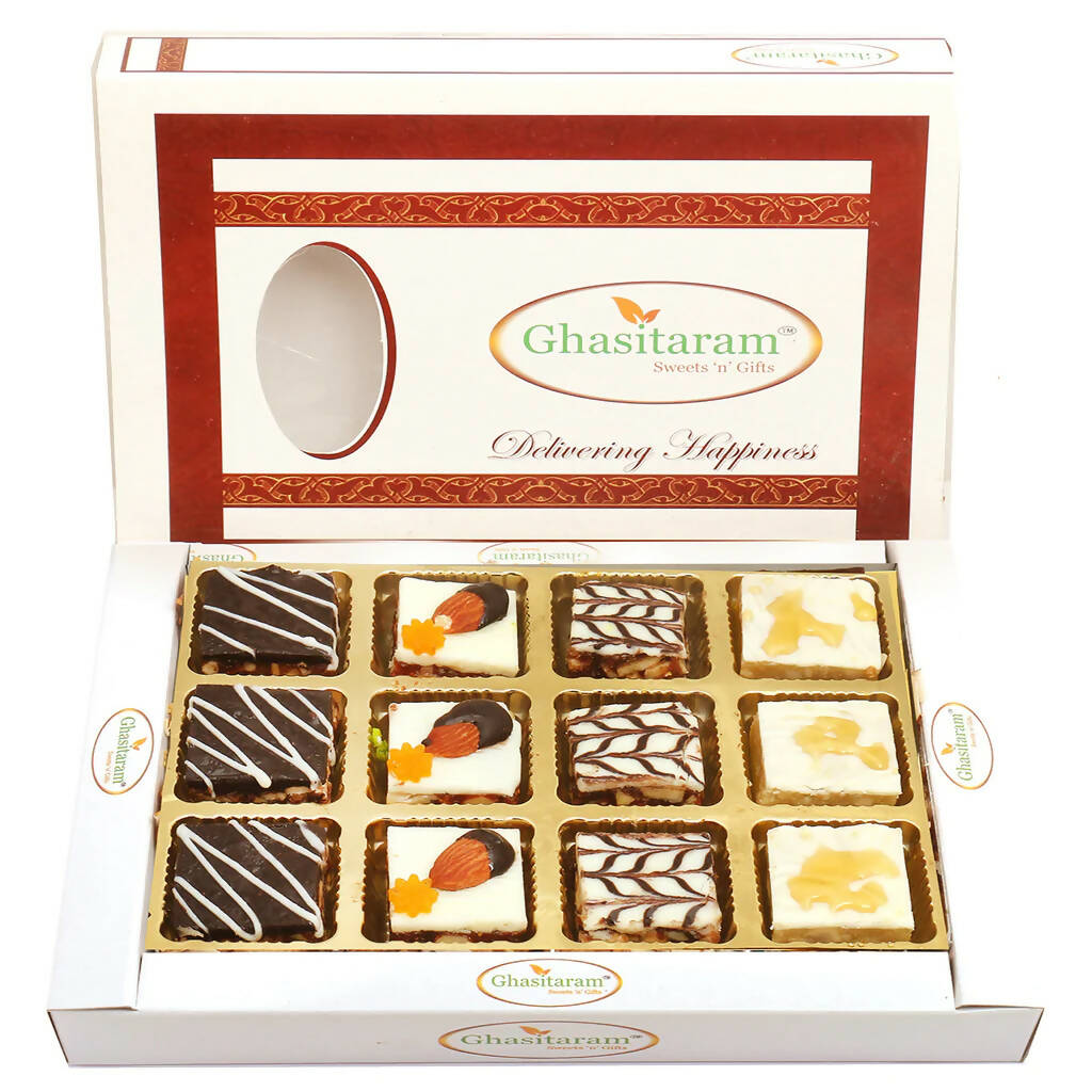 Ghasitaram Assorted Chocolate Dryfruit Delight Sweets 