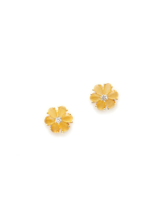 stone stud (yellow) - Ruby Raang - Grab2buy