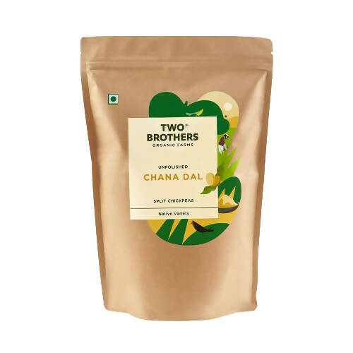 Two Brothers Organic Farms Chana Dal (Split Chickpea), Unpolished - Distacart