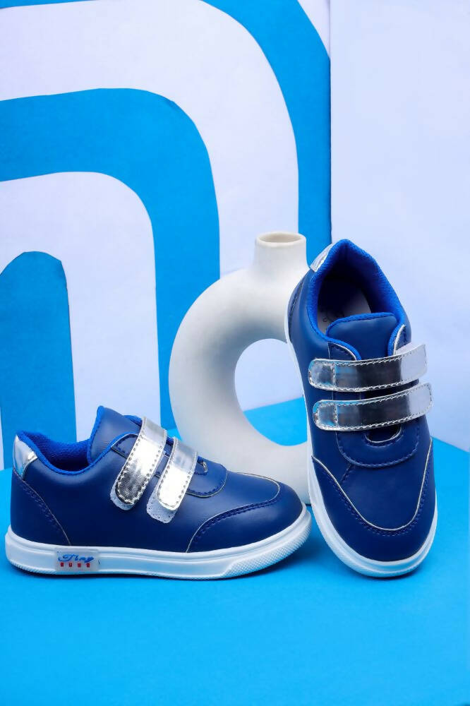Tiny Bugs Unisex Double Strap Sneakers - Blue  Grab2Buy Tiny Bugs Grab2Buy