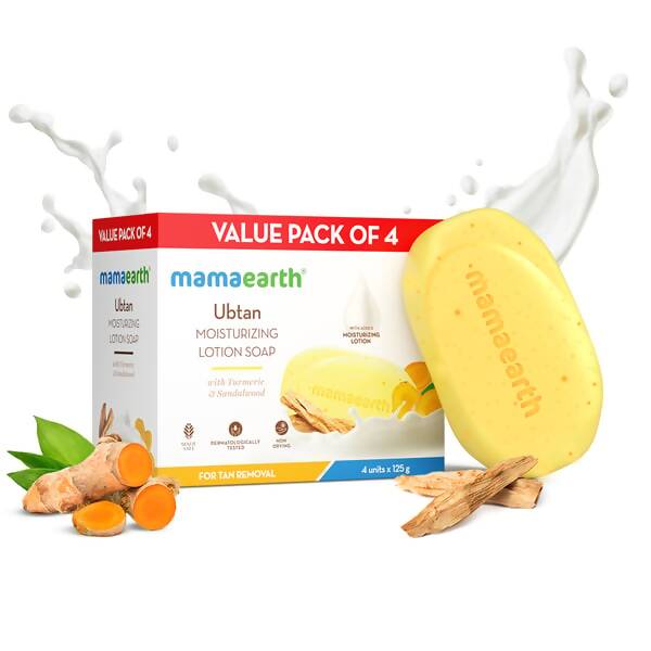 Mamaearth Ubtan Moisturizing Lotion Soap 