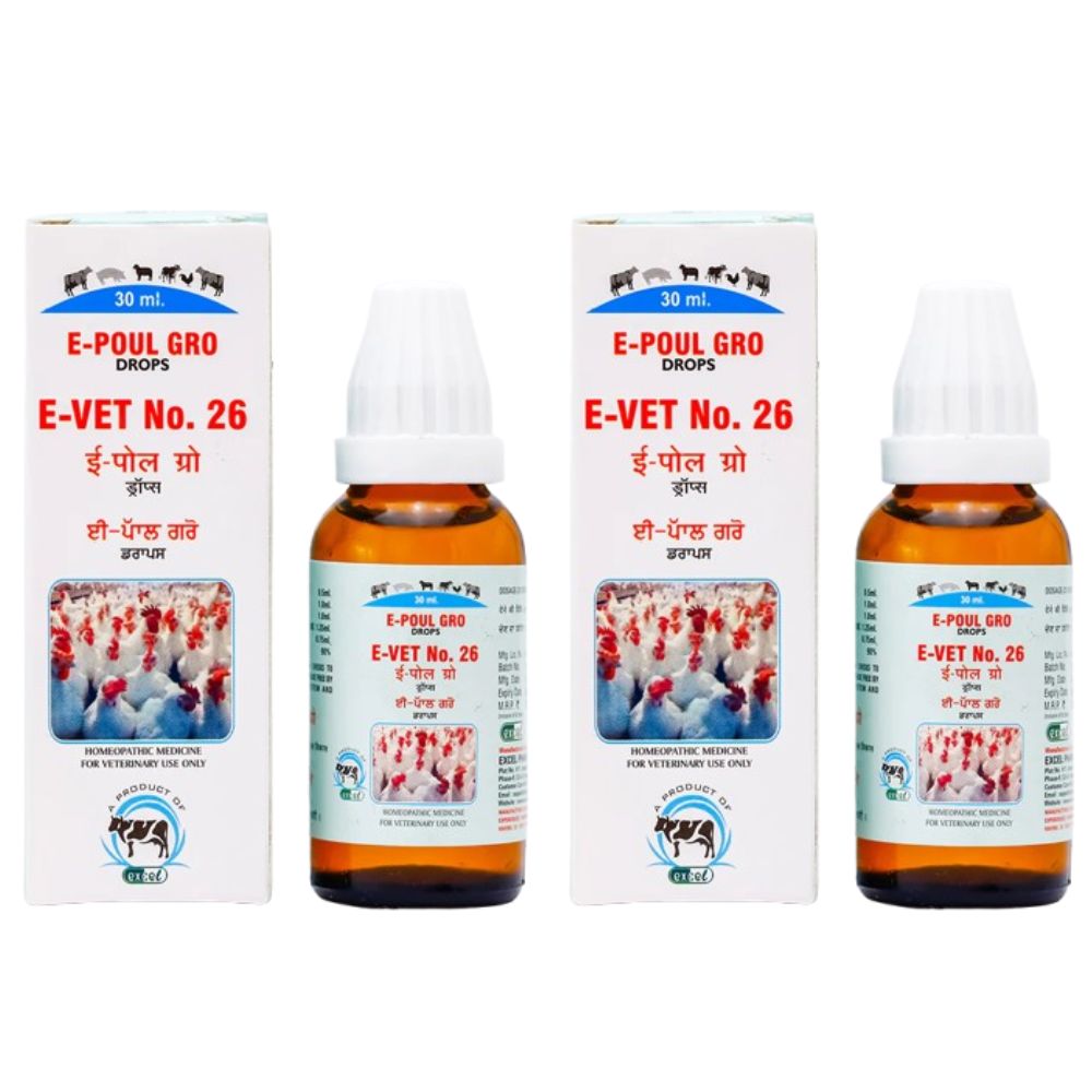 Excel Pharma E-Poul Gro Drops 